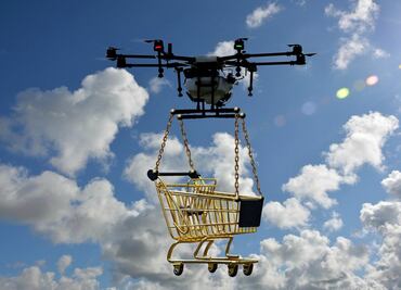 La entrega de paquetes con drones será una realidad