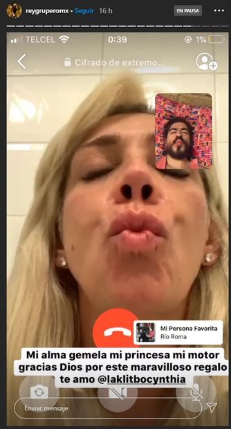 Cynthia Klitbo deja a su novio por trabajo