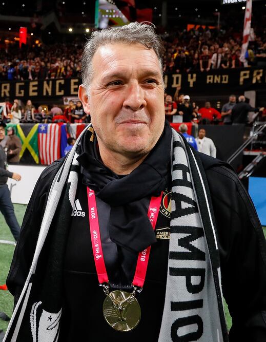 Gerardo Martino campeón con el Atlanta United/ AFP