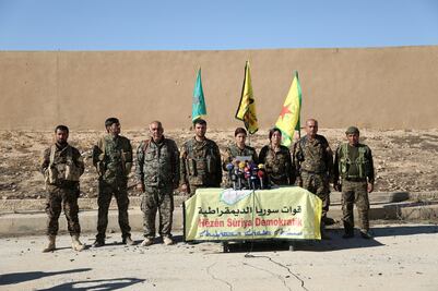 Fuerzas kurdas anuncian ofensiva en Raqqa