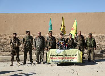 Fuerzas kurdas anuncian ofensiva en Raqqa