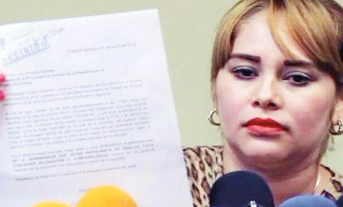 La diputada local Lucero Guadalupe Sánchez López representa al distrito 16 del municipio de Cosalá, Sinaloa