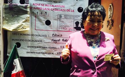 Carmen Salinas se dice lista para la diputación