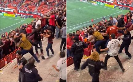 VIDEO: ¡LAMENTABLE! La violencia se hace presente en el Xolos vs Pumas