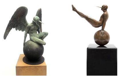 Roban siete obras de Jorge Marín en galerías