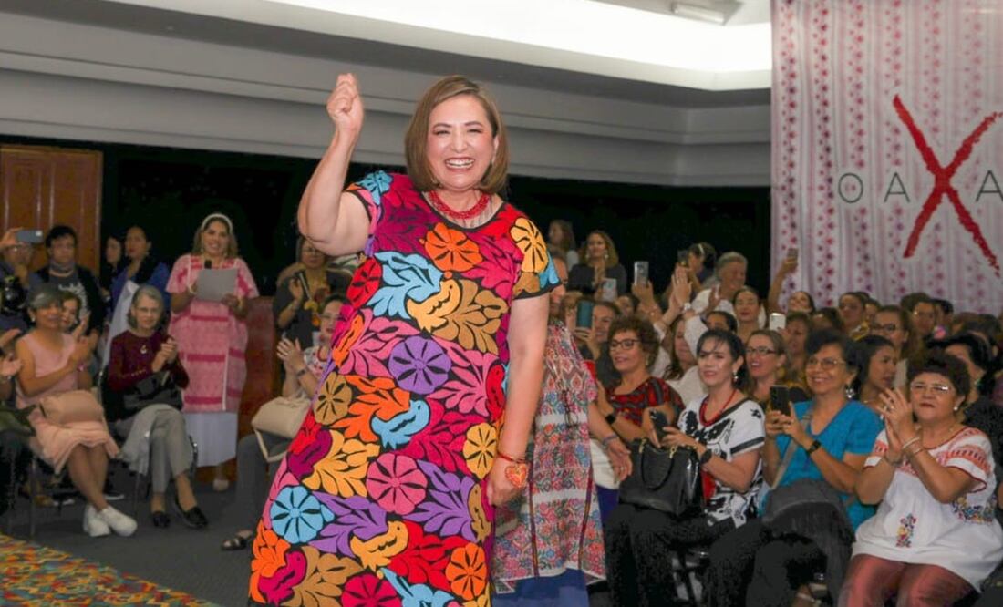 La aspirante dijo que su meta es llegar a un millón de firmas, pero lo más importante recalcó, es que éstas se traduzcan en votos durante la consulta ciudadana del próximo 3 de septiembre. Foto: Especial