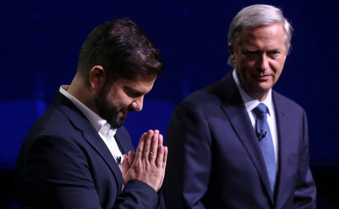 Kast y Boric, candidatos en Chile. Foto de EFE