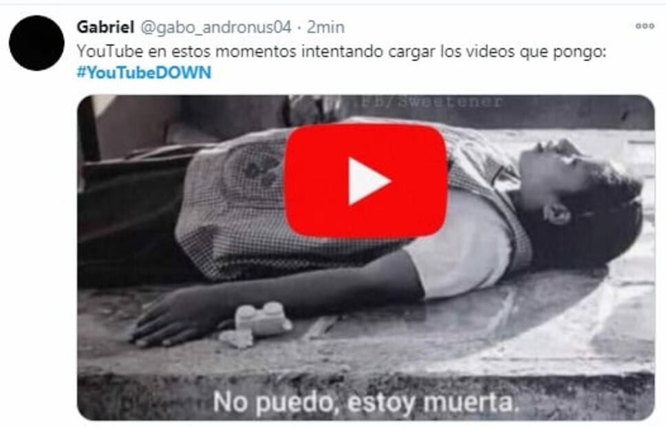 No era el módem... caída de YouTube deja corajes y memes
