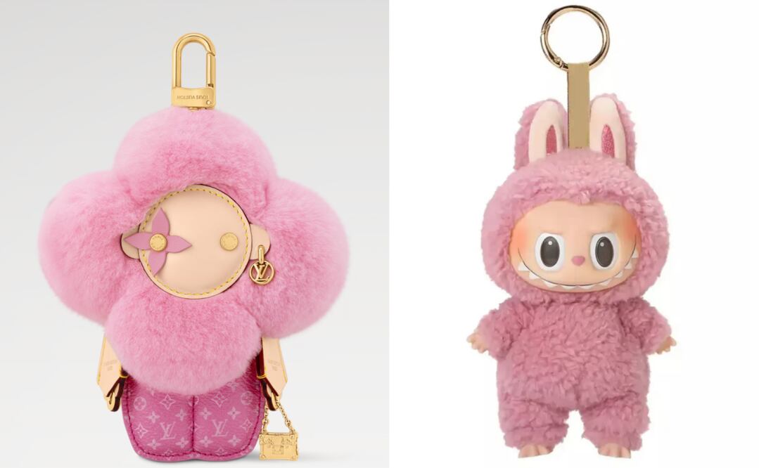Los charms de Louis Vuitton han llegado para competir contra los Labubus. Foto: Louis Vuitton / Popmart
