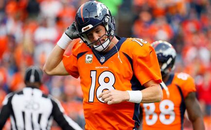 Peyton Manning, baja contra los Bears