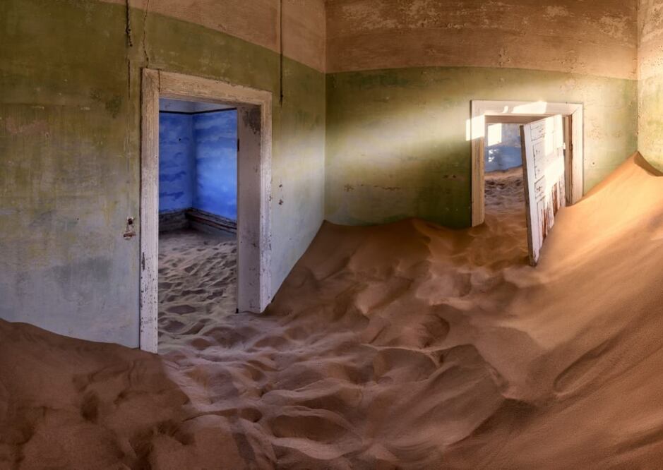 Un paraíso de Arena en Namibia: Kolmanskop. Foto: iStock