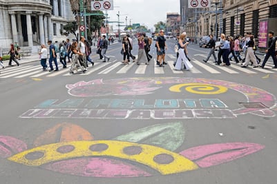 Se acabó el Mundial y no se ven los ajolotes en cruces viales