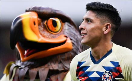 Edson Álvarez se despide del América en el estadio Azteca