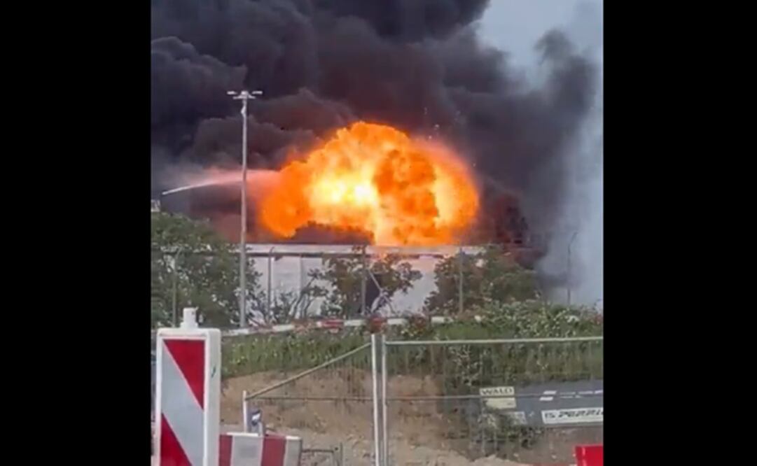Las explosiones provinieron de cinco botes de gas en el sitio, informa TdG Ginebra. Foto: Captura de pantalla