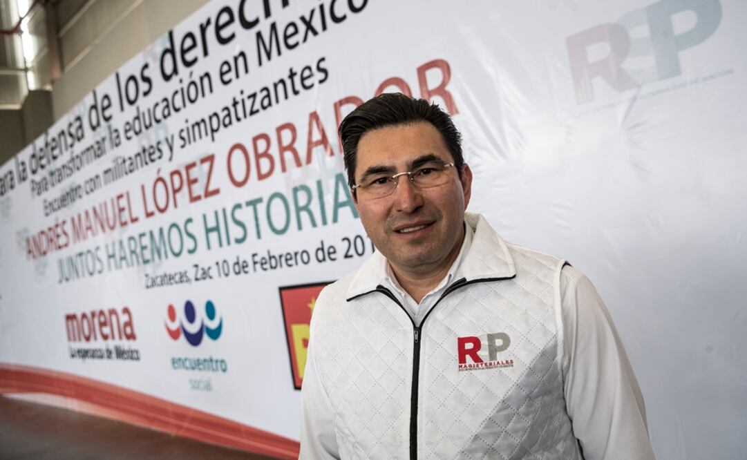 González Sánchez respaldó públicamente a Andrés Manuel López Obrador, en Zacatecas. /German Espinosa - EL UNIVERSAL