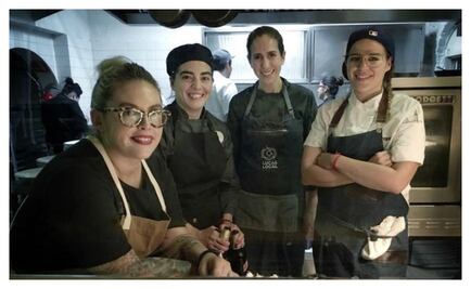 Cena en Lucas Local con todo el "Girl Power"