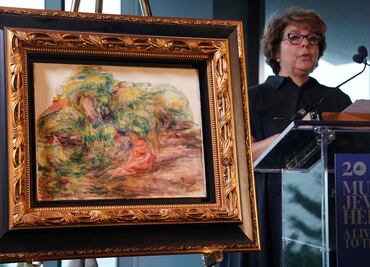 Regresan un Renoir que fue robado por los nazis hace 70 años