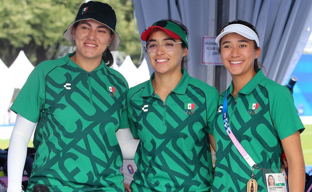 París2024: El tridente femenil de México afianza su lugar en la parte alta de Tiro con Arco