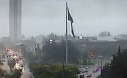 Graniza en Cuajimalpa y llueve en 4 delegaciones