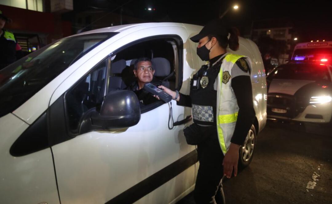 Foto: Valente Rosas/El Universal/Esta noche inició el operativo Conduce sin Alcohol