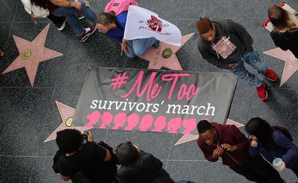 Cientos de mujeres marchan en Hollywood contra el acoso sexual