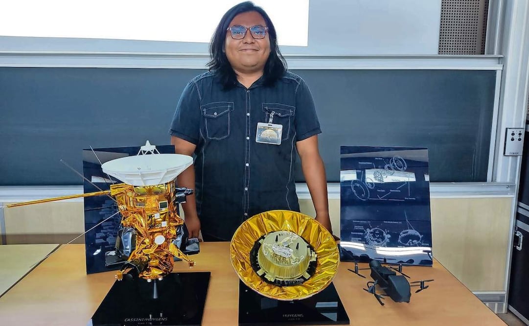 Luego de quedarse cuatro días sin luz en su pueblo natal, ubicado en Campeche, Guillermo Chin volteó a ver las estrellas, lo que al final lo llevó a dedicarse a la ciencia y hoy busca que muchos jóvenes sigan ese camino. Foto: Especial