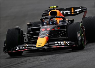 Checo Pérez termina segundo en la práctica libre 2 del GP de Brasil