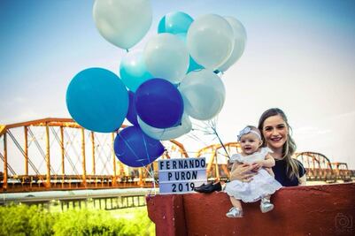 Viuda de Purón Johnston revela sexo de su bebé