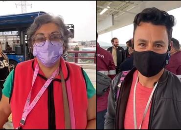 Usuarios del Trolebús Elevado en Iztapalapa alaban tiempo de recorrido y costo