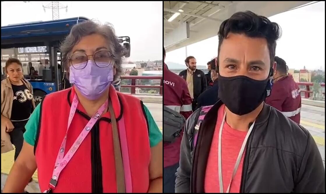 "El costo de 7 pesos está muy bien...hay que usarlo es más rápido y se agiliza mucho más rápido la avenida", indicó Ernesto. Foto: especial