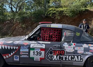 Carrera Panamericana 2025: Bellas Artes recibe a Ricardo Cordero como ganador de la Etapa 3