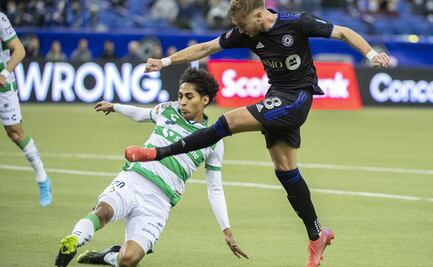 Santos es humillado en Montreal; son eliminados de la Concachampions