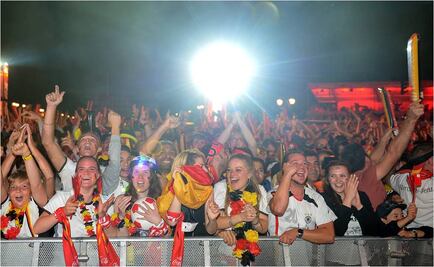 Incidentes en 'fan zone' durante el Alemania-Italia