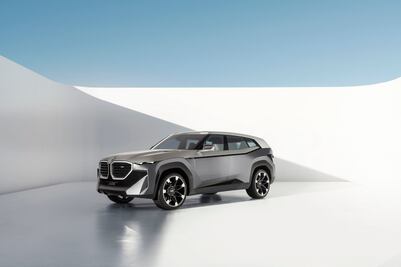 El diseño del nuevo BMW XM podría verse en futuros modelos de la marca