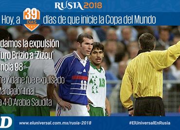 El día que Arturo Brizio expulsó a Zidane