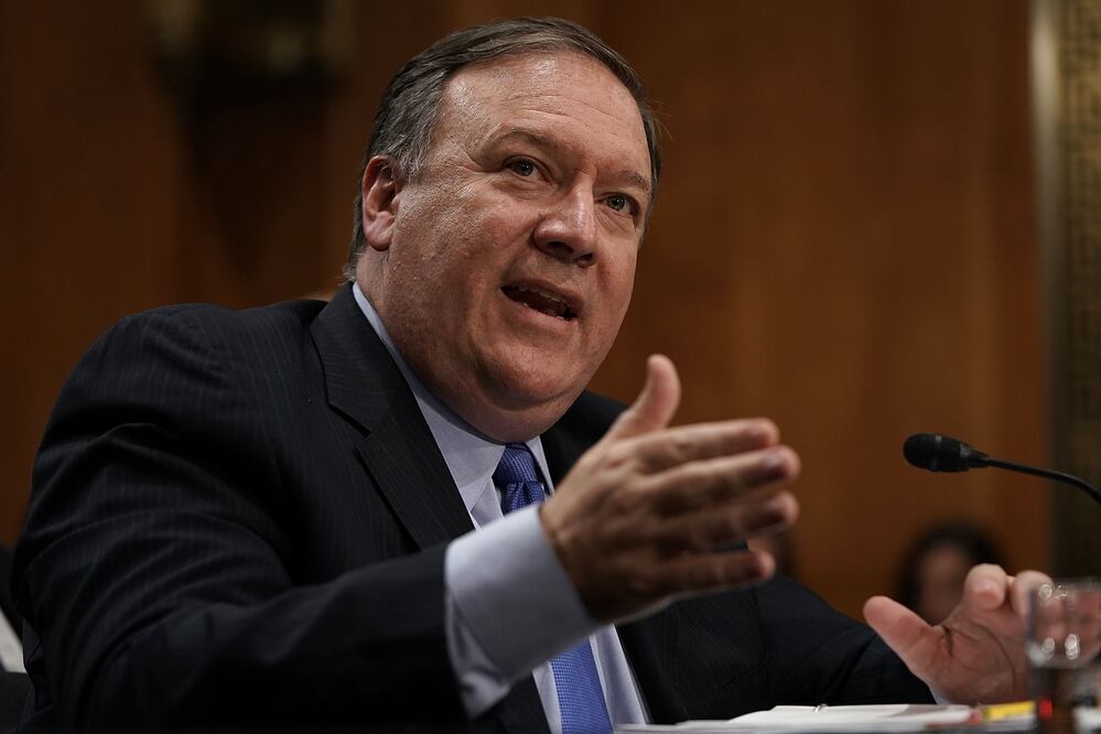 El secretario de Estado de EU, Mike Pompeo (Foto: AFP)
