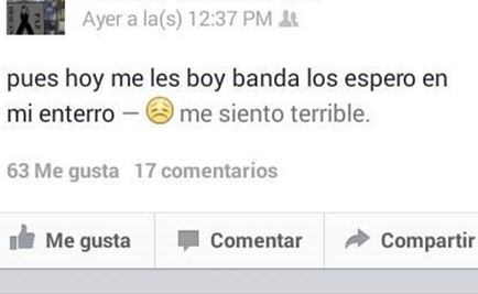 Joven se suicida en Aguascalientes; lo anunció en Facebook