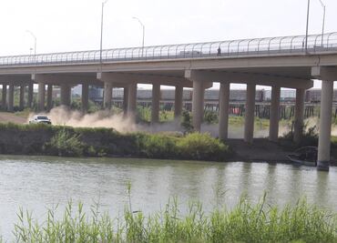 Hondureño muere ahogado en el Río Bravo; logra salvar a su hijo