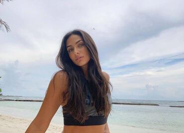 La novia de Diego Boneta lució un traje con top y nos encanta