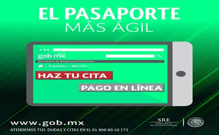 A partir de octubre, pasaporte se podrá tramitar por internet