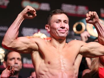 Gennady Golovkin expondrá tres cinturones ante Canelo
