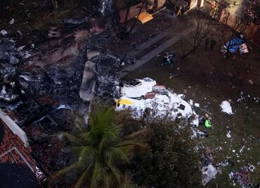Accidente aéreo: Rescatan 62 cuerpos de avión que se estrelló en Brasil; identifican a 2 víctimas