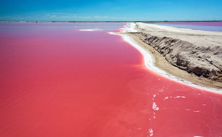 En Las Coloradas de Yucatán, ¿por qué el agua es rosa?