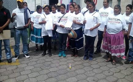 Comuneros de Arantepacua presentan denuncia contra gobierno michoacano