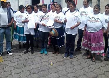 Comuneros de Arantepacua presentan denuncia contra gobierno michoacano