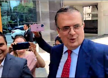 Ebrard denuncia que Malú Micher fue golpeada por policías tras intentar ingresar al conteo de Morena en el WTC