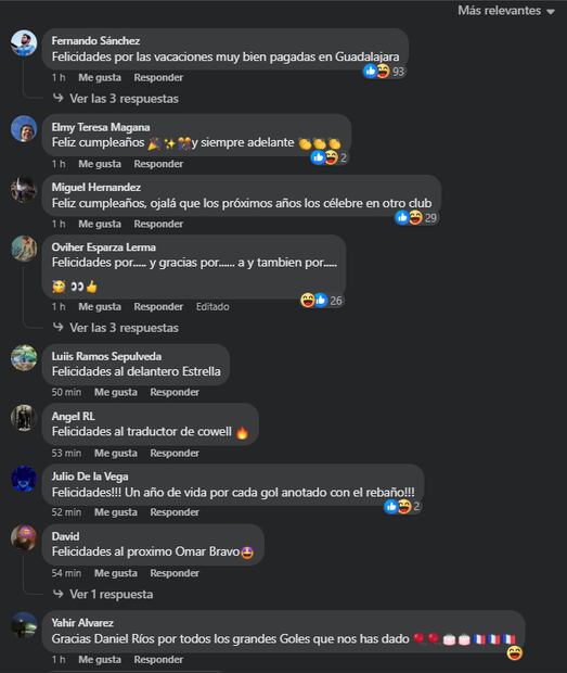 Aficionados de Chivas reventaron a Daniel Ríos - Foto: Facebook Chivas