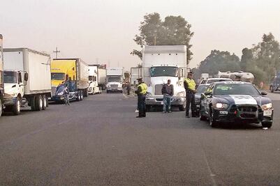 Balacera entre 'polis' y ladrones en Huehuetoca
