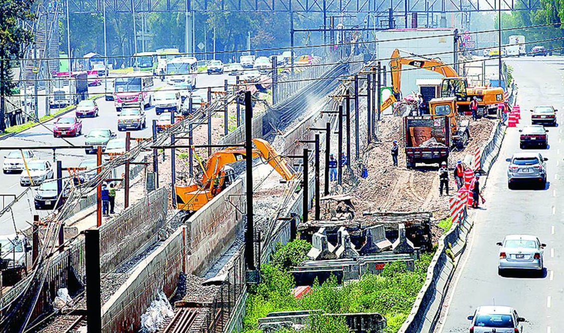 Las estaciones de la Línea A que se encuentran en remodelación son Peñón Viejo, Acatitla, Santa Martha, Los Reyes y La Paz (ADRIÁN HERNÁNDEZ / EL UNIVERSAL)