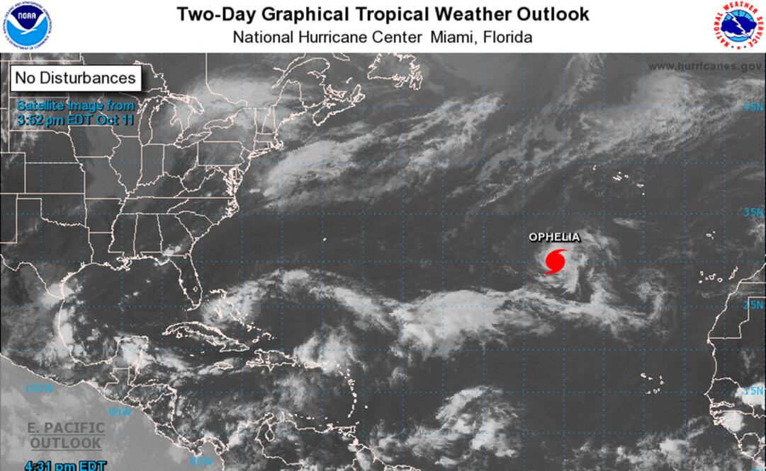 Foto: Centro Nacional de Huracanes